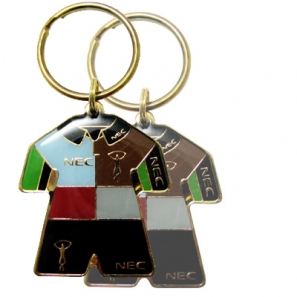 printed & plated iron (the creme de la creme of printed keyrings & zip-pulls)