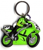 3-d soft pvc keyring & zip pulls